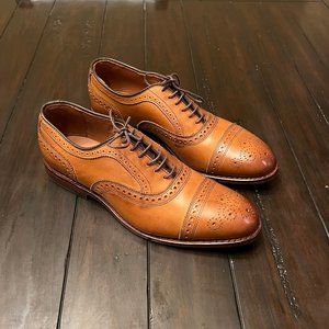 Allen Edmonds Walnut Strand cap-toe oxford dress shoe, 8E, like new